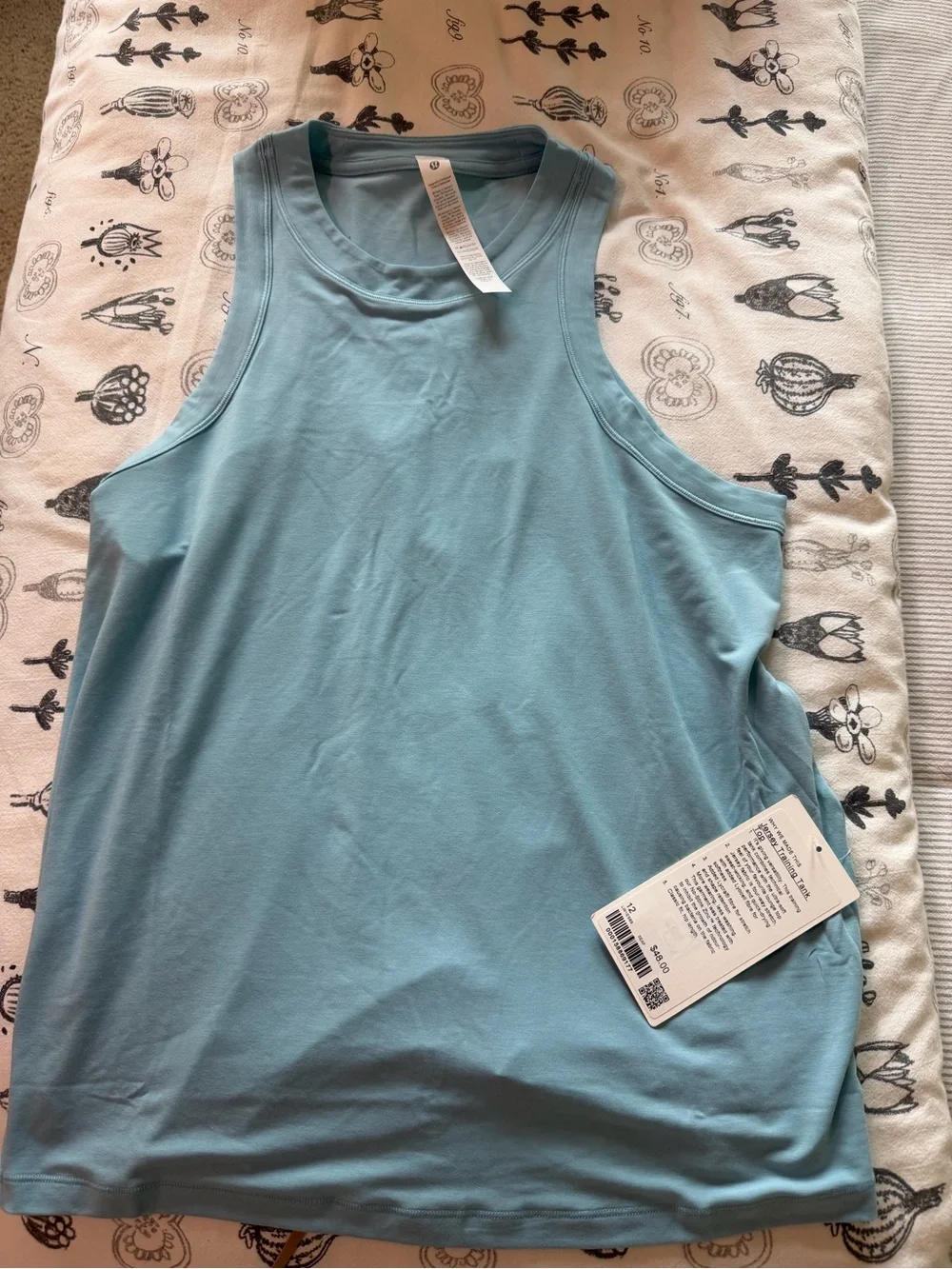 lululemon Jersey Training Top Seafoam